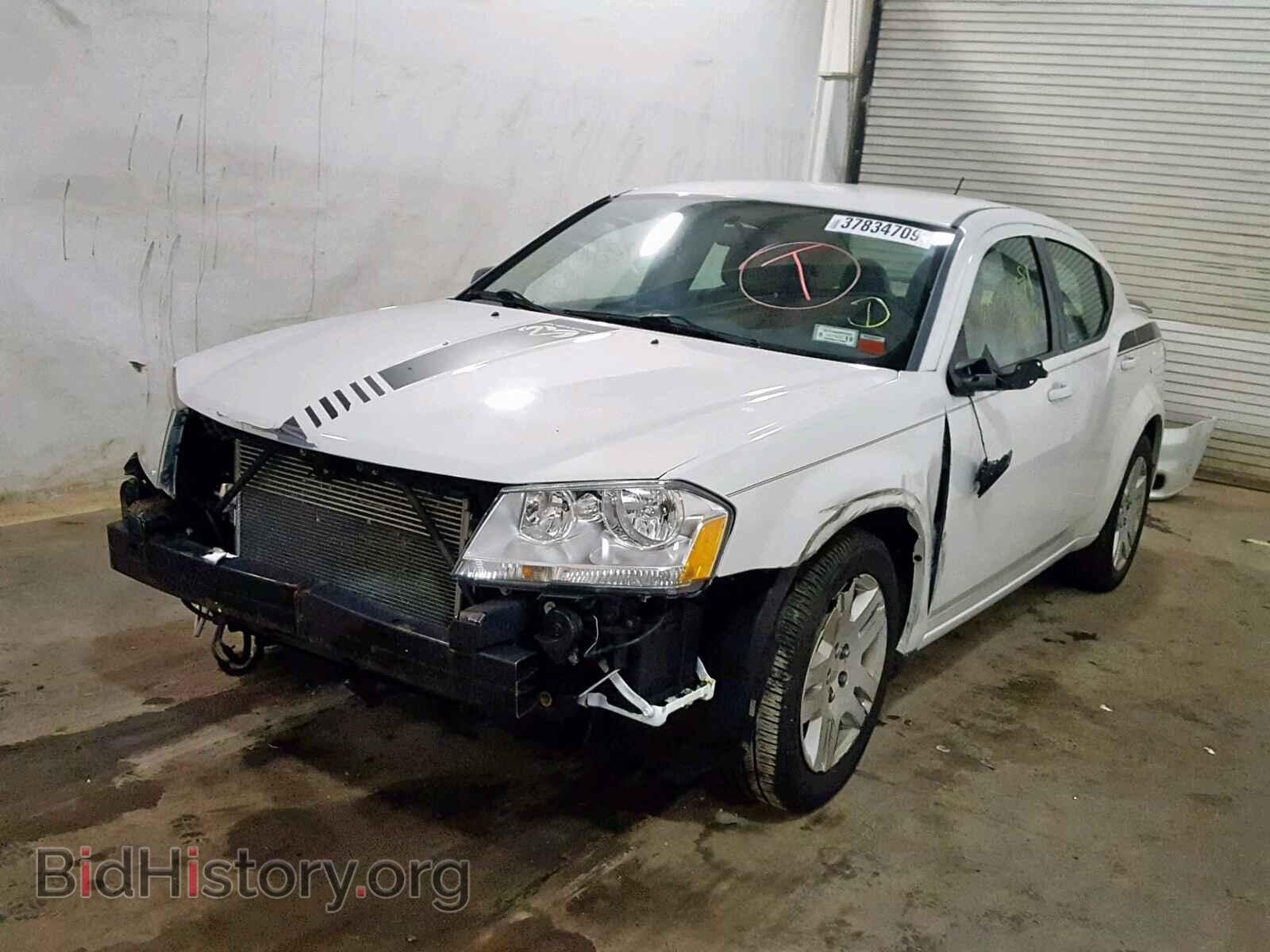 2012 DODGE AVENGER - VIN: 1C3CDZAB4CN214992 - Фото 2