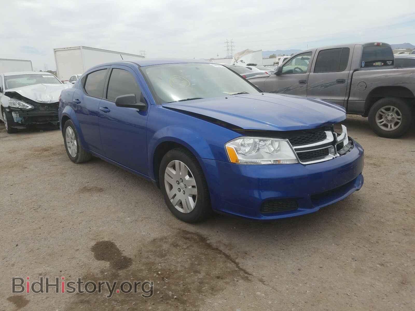 Фотография 1C3CDZAB0EN111104 - DODGE AVENGER 2014
