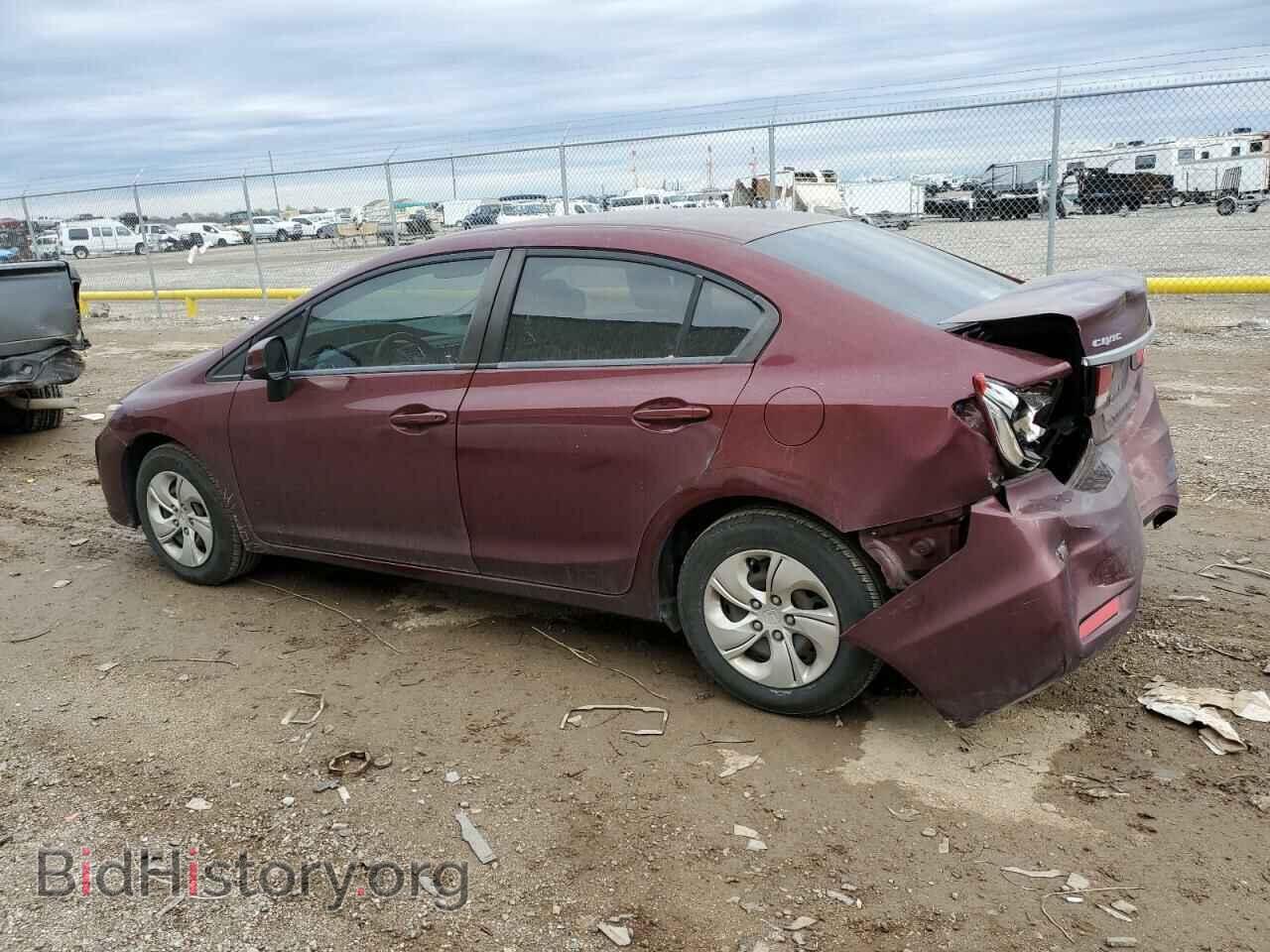 2013 HONDA CIVIC - VIN: 2HGFB2F54DH576647 - Фото 2