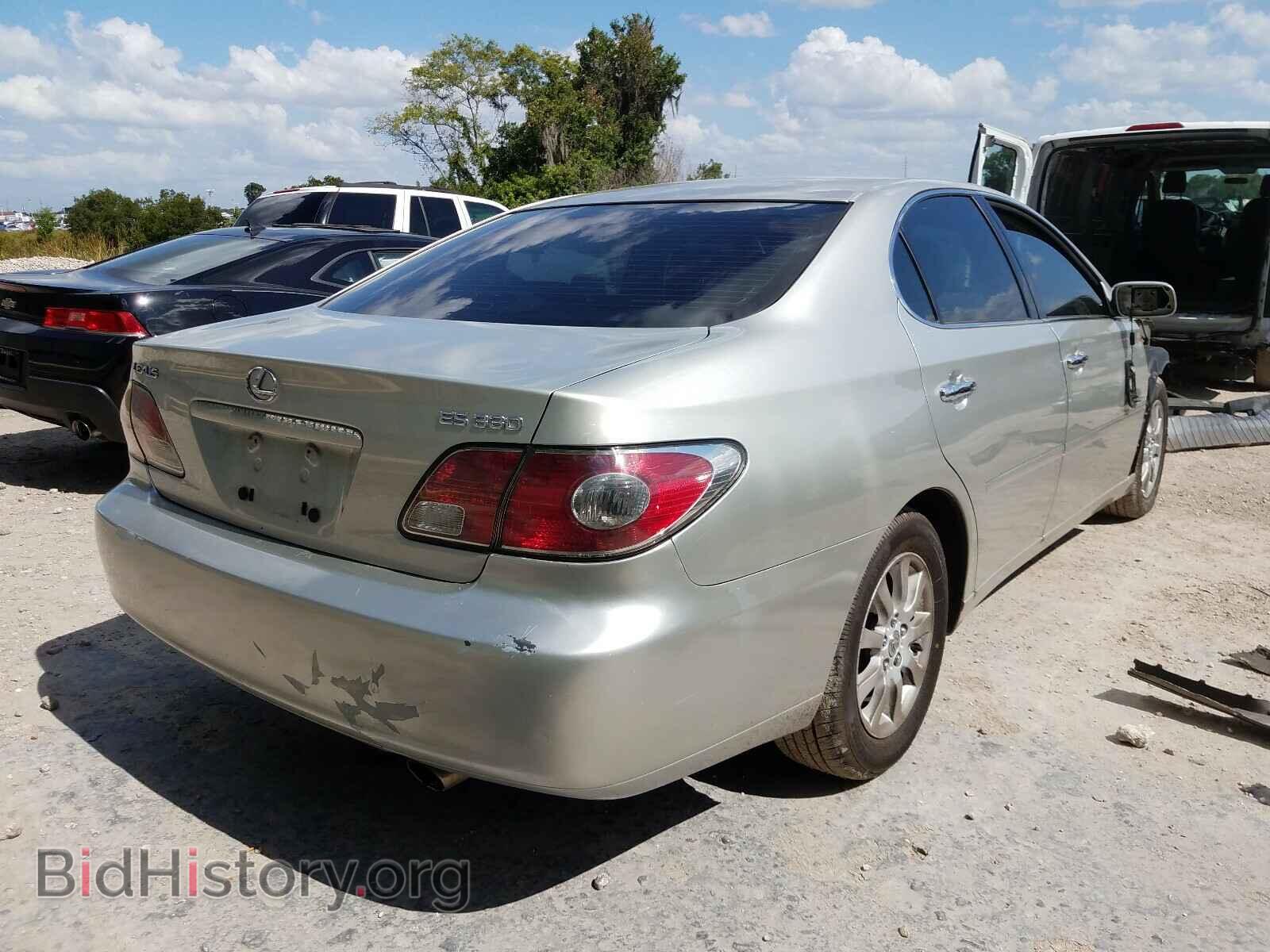 2004 LEXUS ES330 - VIN: JTHBA30G145018289 - Фото 4
