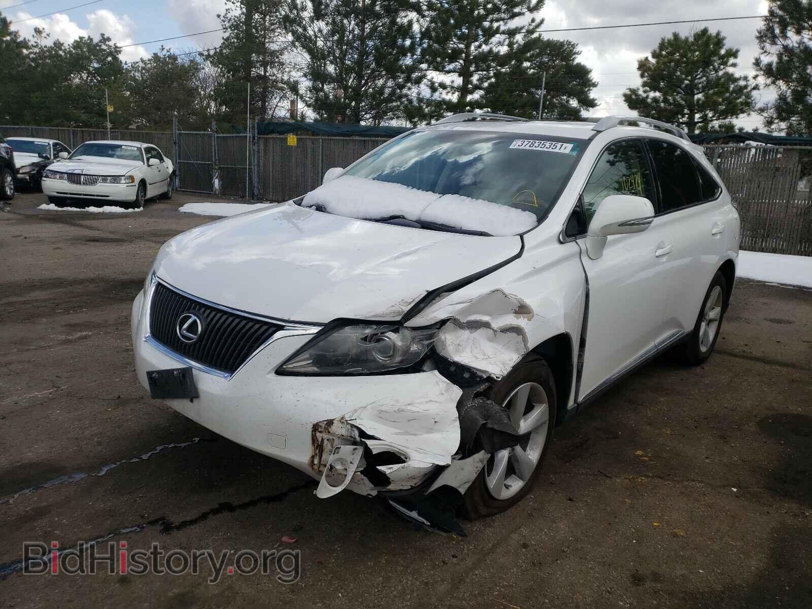 2012 LEXUS RX350 - VIN: 2T2BK1BAXCC146829 - Фото 2