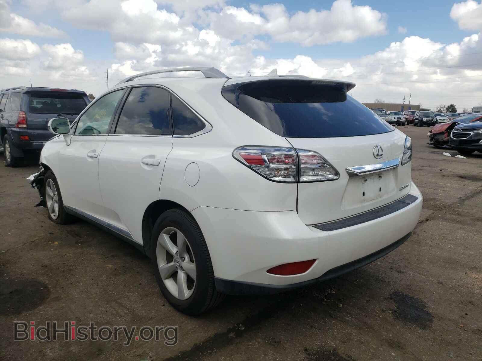 2012 LEXUS RX350 - VIN: 2T2BK1BAXCC146829 - Фото 3