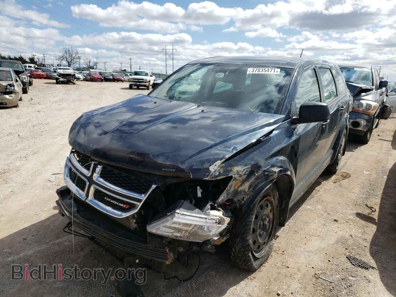 2014 DODGE JOURNEY - VIN: 3C4PDCAB4ET258312 - Фото 2