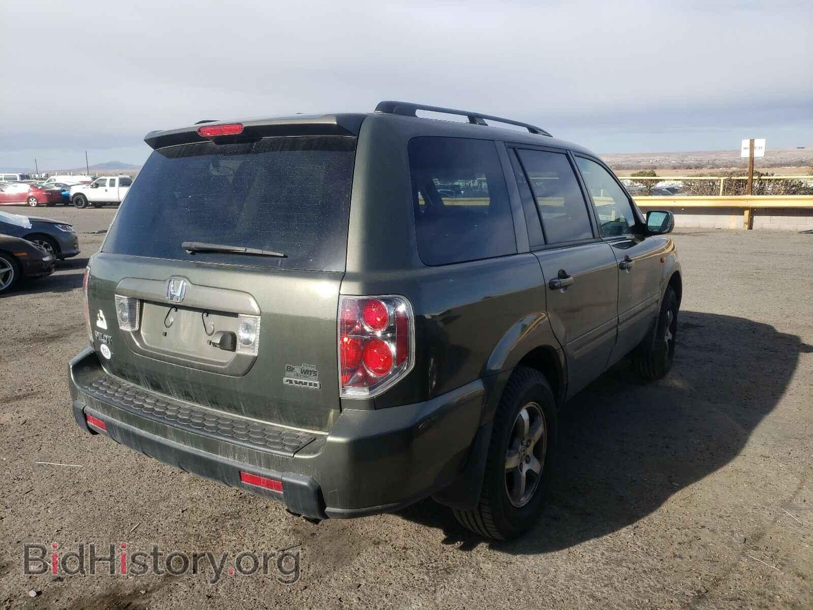 2006 HONDA PILOT - VIN: 2HKYF18706H500826 - Фото 4