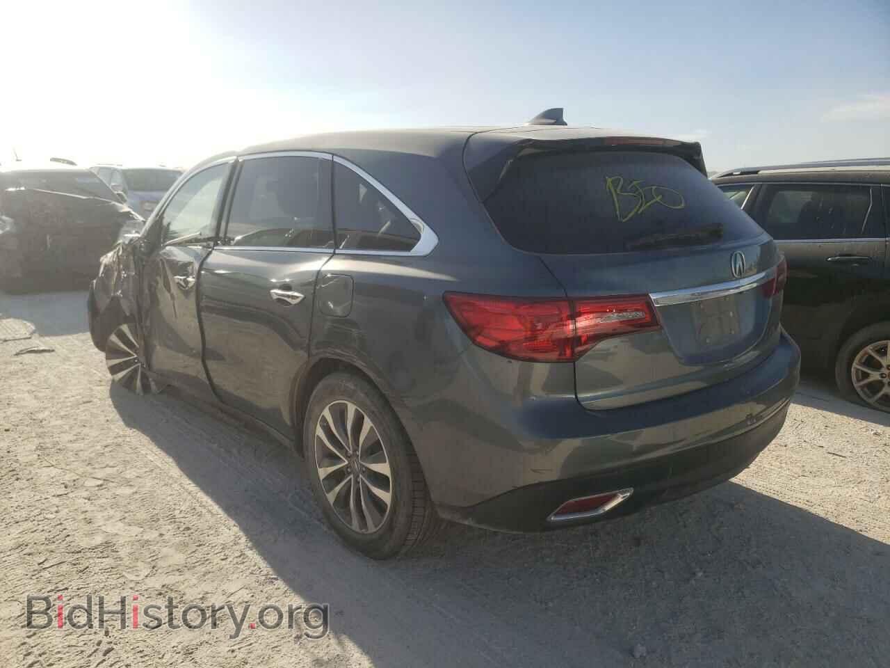 2014 ACURA MDX - VIN: 5FRYD3H60EB016305 - Фото 2