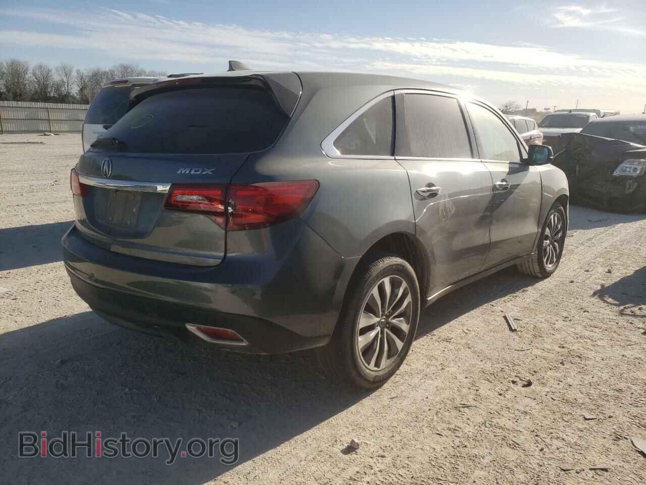 2014 ACURA MDX - VIN: 5FRYD3H60EB016305 - Фото 3