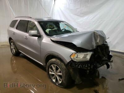 2016 Dodge DURANGO Durango LI, серебристый — VIN 1C4RDJDG2GC433210, Copart