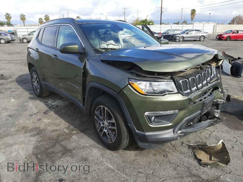 2017 Jeep COMPASS Compass LA (VIN 3C4NJCBB9HT632674) — photo 1 of 10, Copart, damage: front end