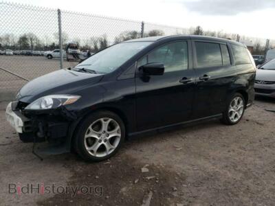 2010 Mazda 5, black — VIN JM1CR2WL0A0361245, Copart