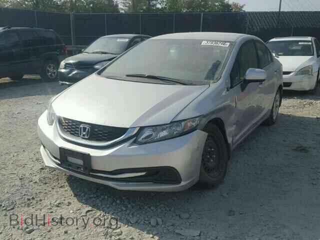2014 HONDA CIVIC - VIN: 2HGFB2F51EH527083 - Фото 2