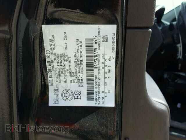 2007 FORD FOCUS - VIN: 1FAFP37N77W116575 - Фото 10