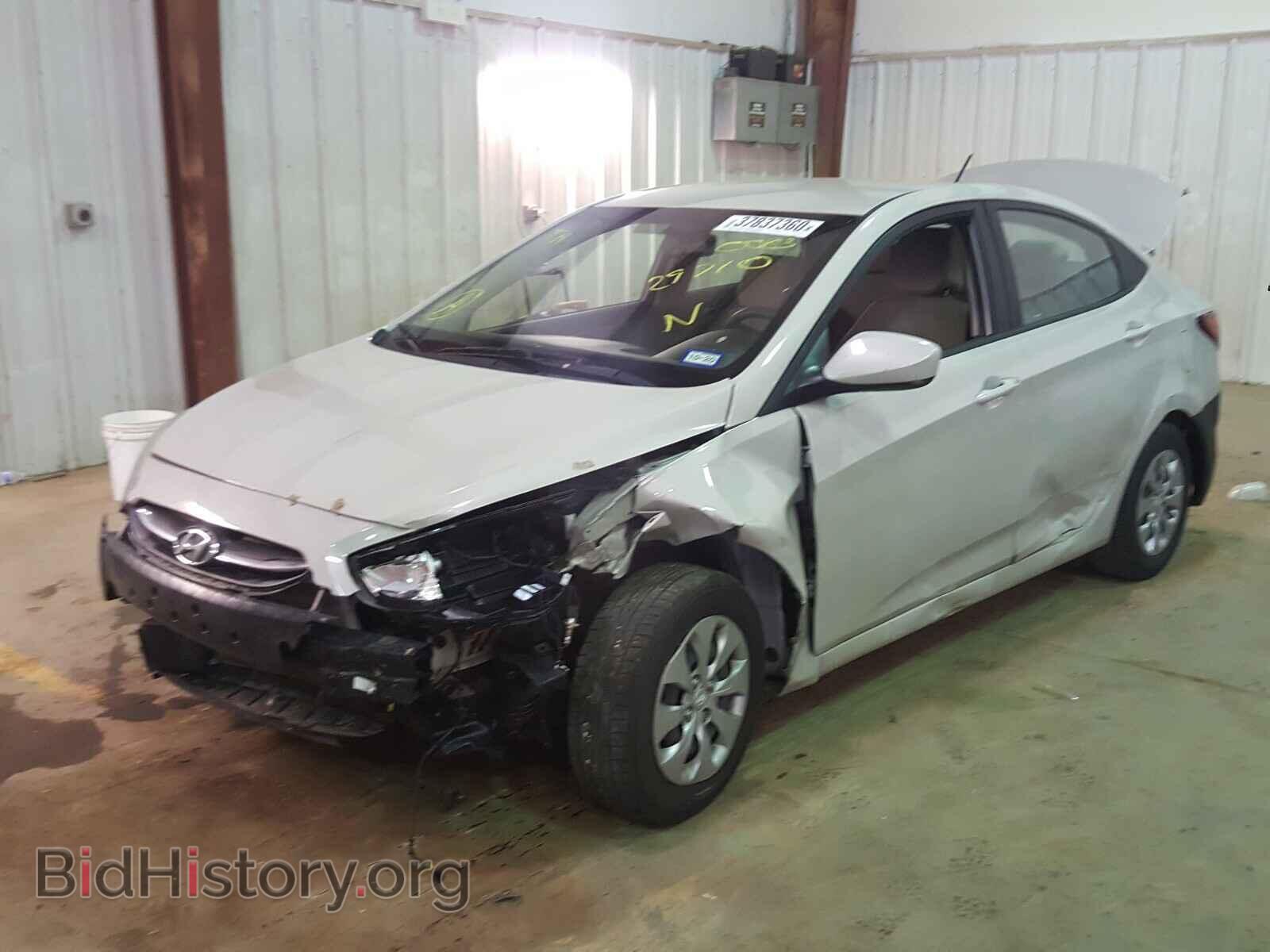 2016 HYUNDAI ACCENT - VIN: KMHCT4AE9GU140083 - Фото 2