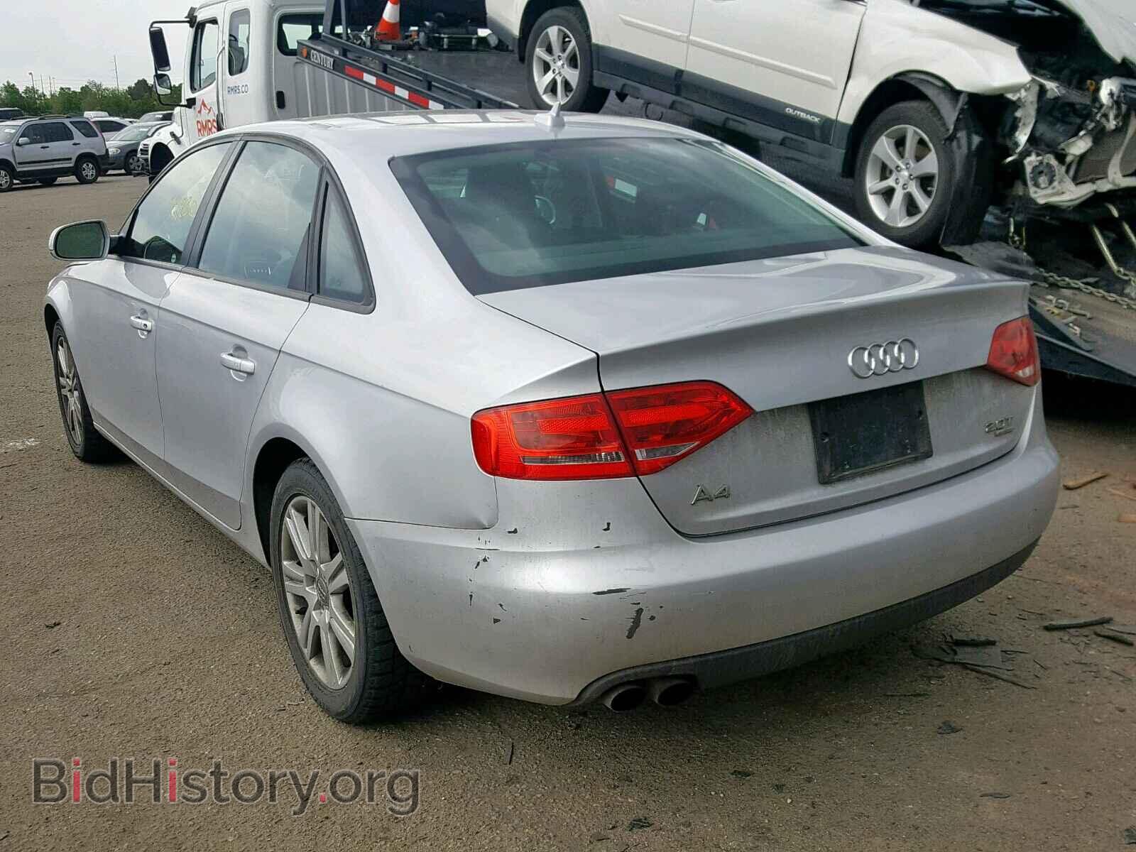2010 AUDI A4 - VIN: WAUBFAFL8AN040620 - Фото 3