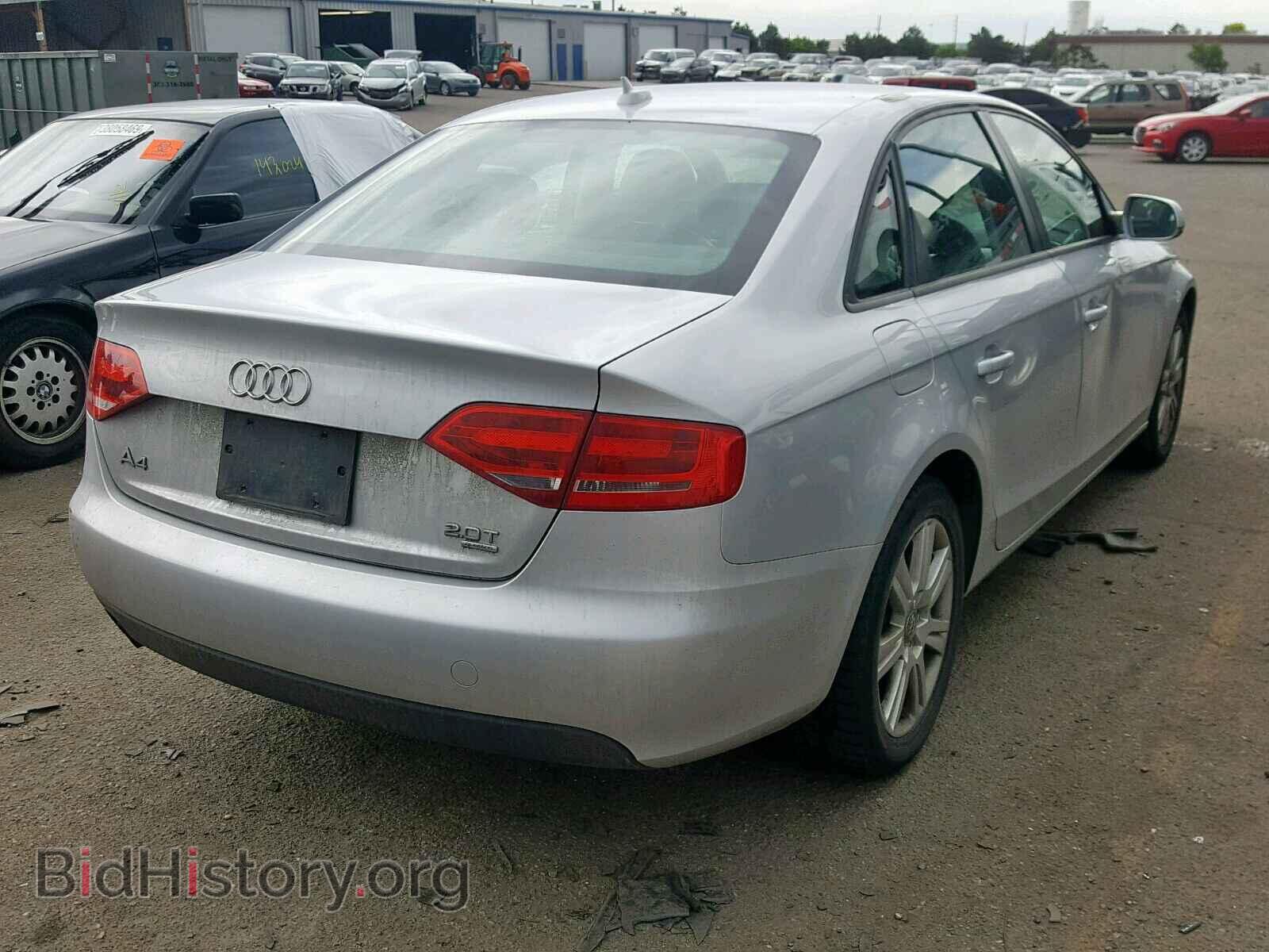 2010 AUDI A4 - VIN: WAUBFAFL8AN040620 - Фото 4