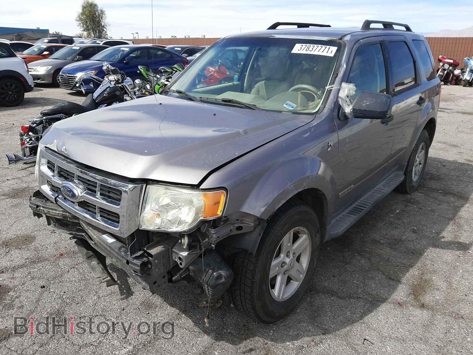 2008 FORD ESCAPE - VIN: 1FMCU49H88KC39647 - Фото 2