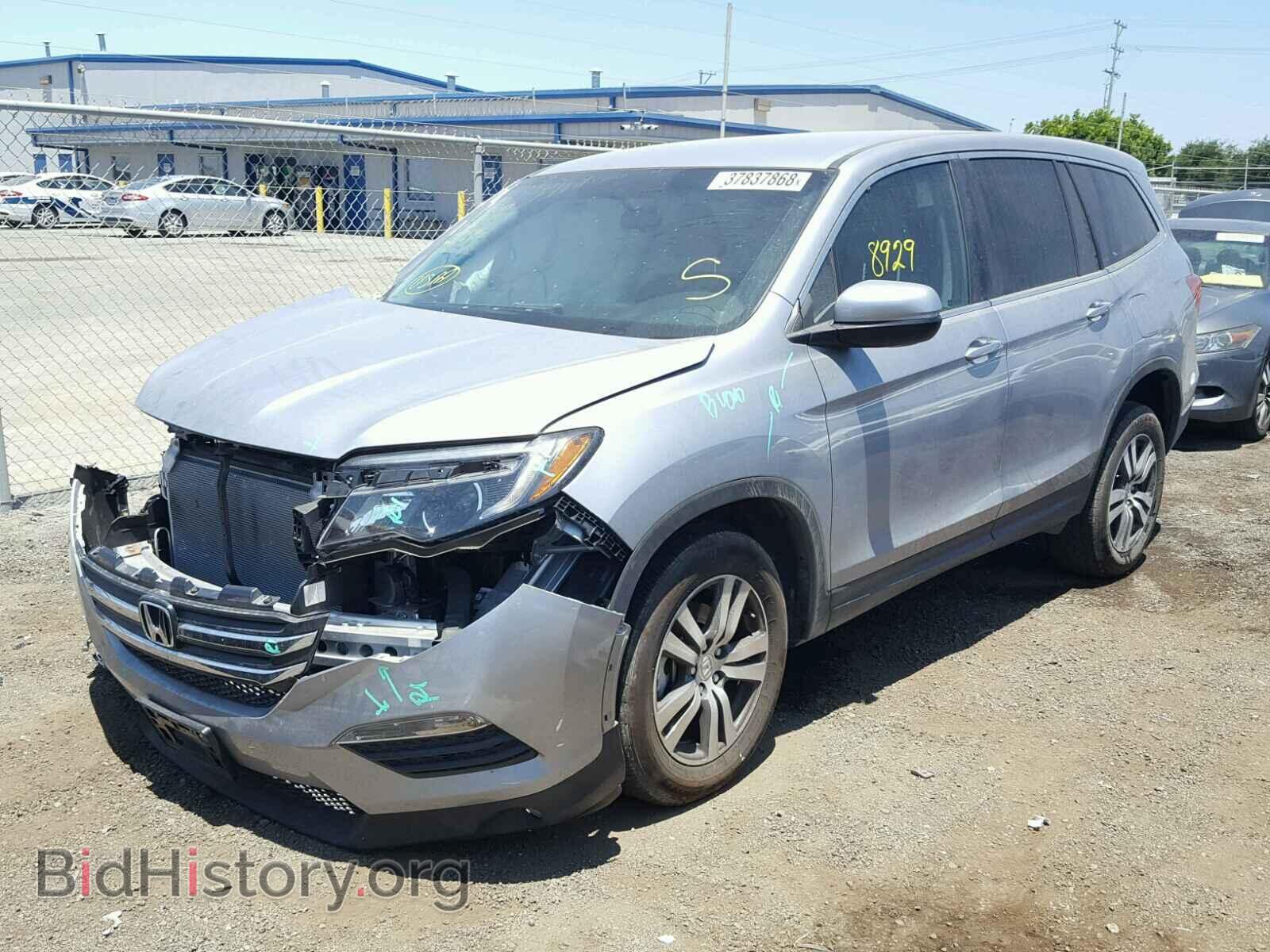 2017 HONDA PILOT - VIN: 5FNYF6H38HB068000 - Фото 2