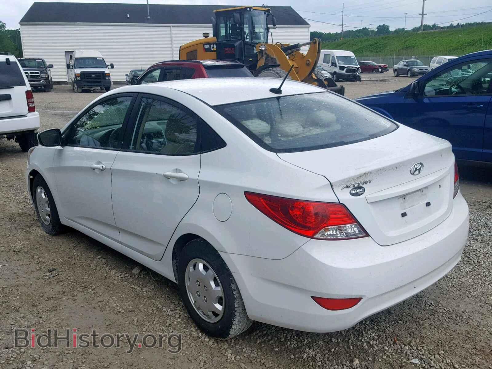 2013 HYUNDAI ACCENT - VIN: KMHCT4AE3DU445011 - Фото 3