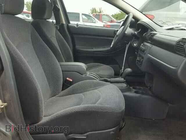 2005 CHRYSLER SEBRING - VIN: 1C3EL46X25N598129 - Фото 5