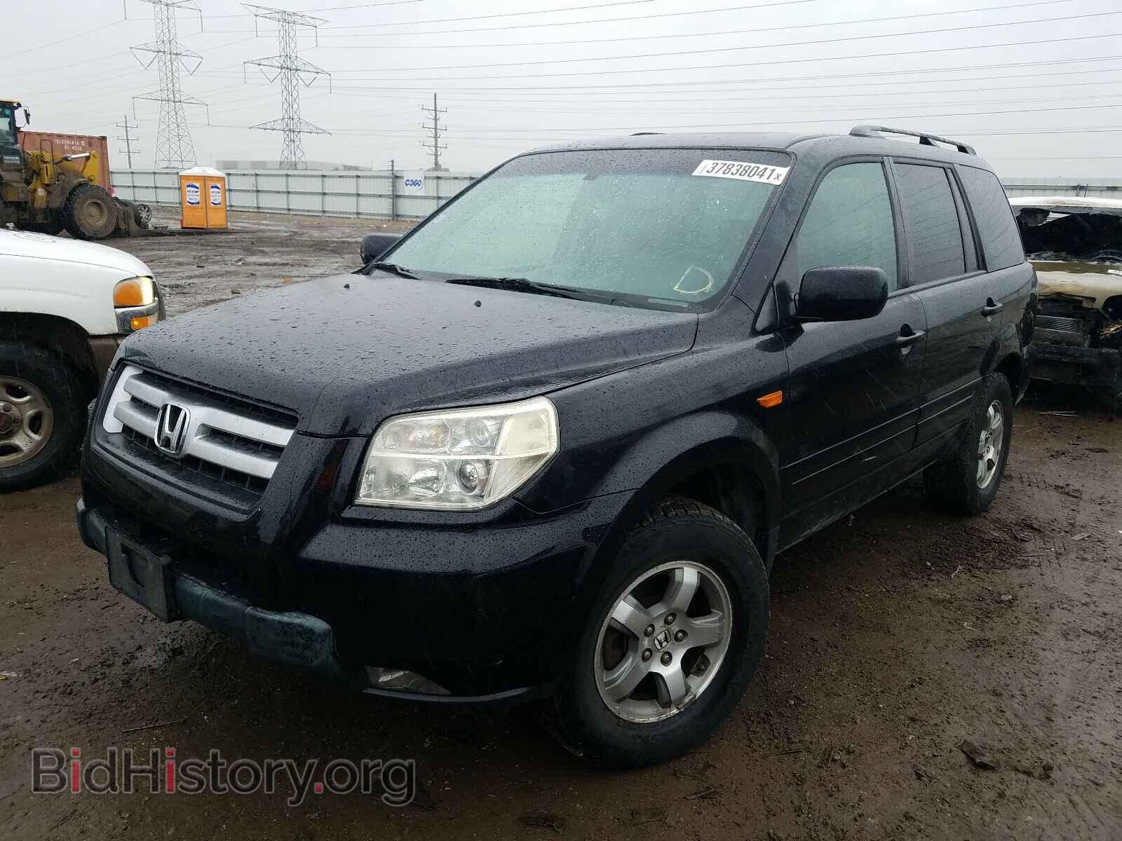 2006 HONDA PILOT - VIN: 2HKYF185X6H545352 - Фото 2