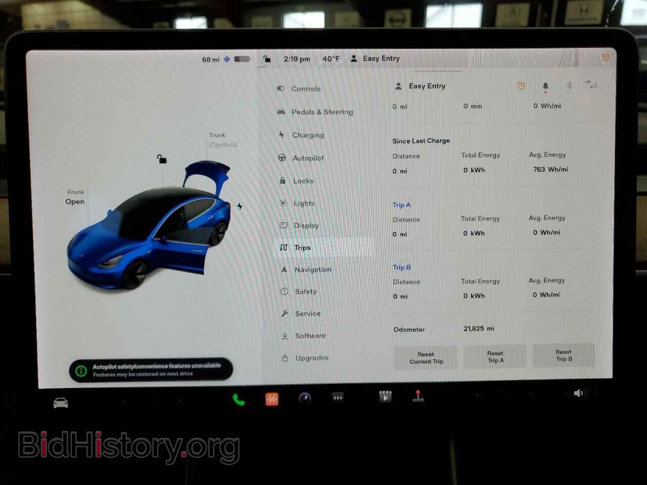 2019 TESLA MODEL 3 - VIN: 5YJ3E1EA9KF309198 - Photo 9