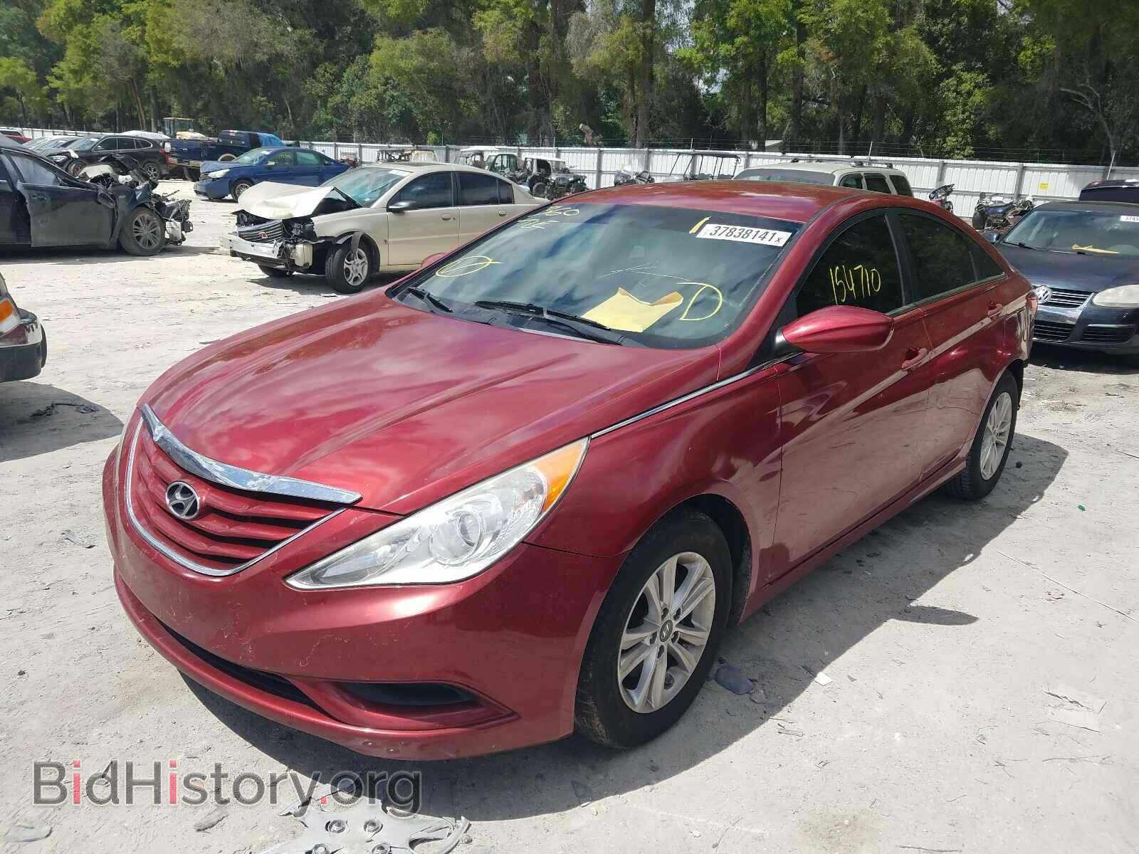 2012 HYUNDAI SONATA - VIN: 5NPEB4AC9CH493944 - Фото 2