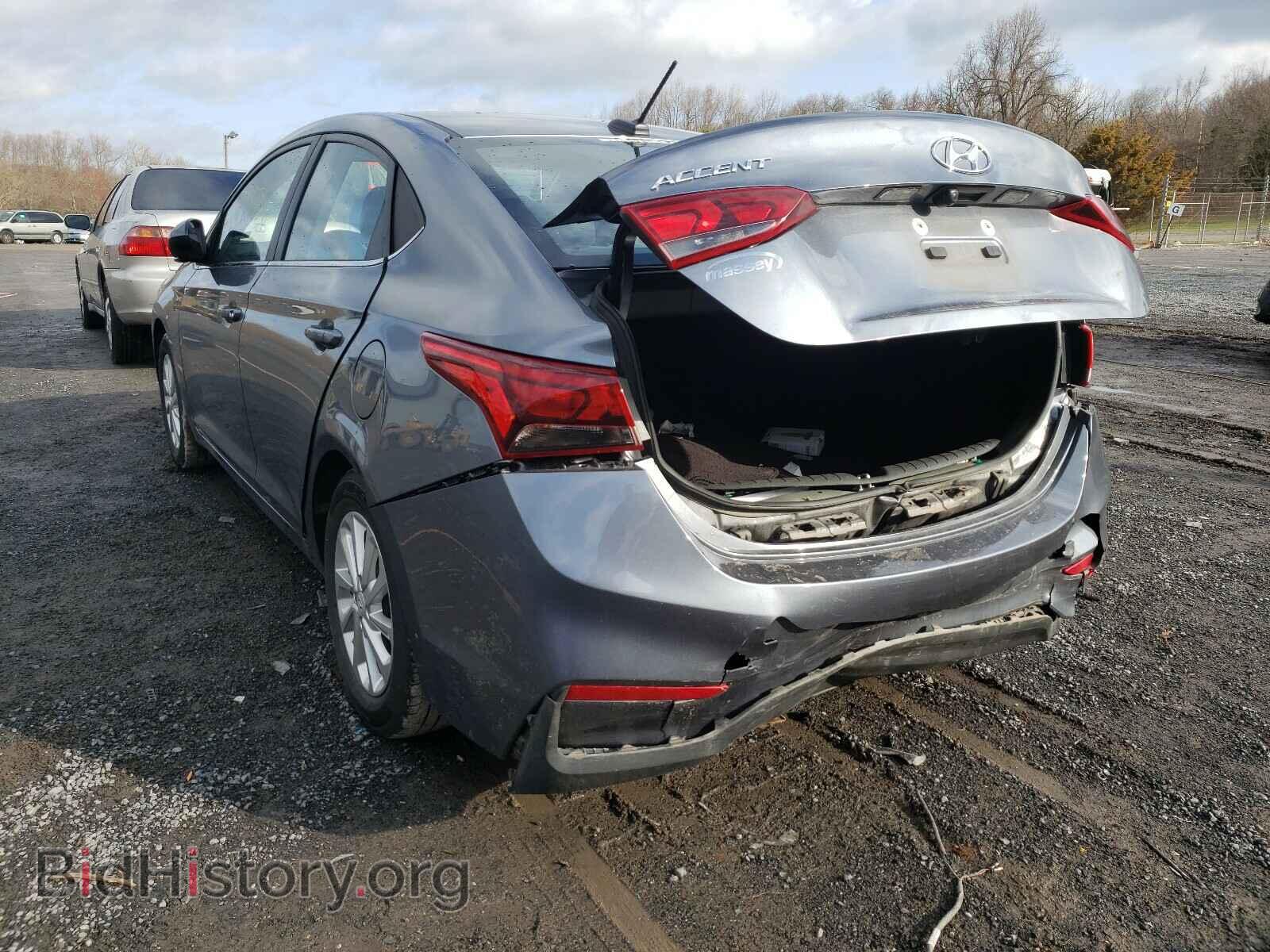 2020 HYUNDAI ACCENT - VIN: 3KPC24A6XLE109921 - Фото 3