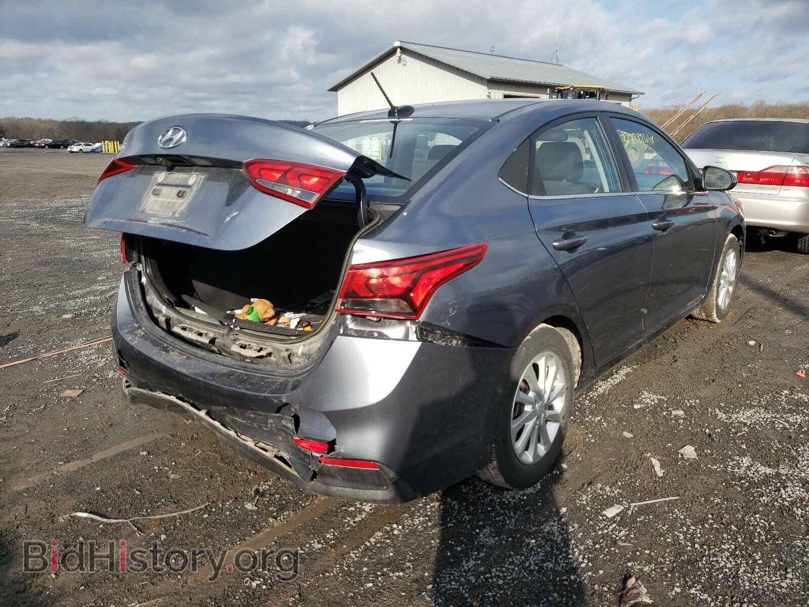 2020 HYUNDAI ACCENT - VIN: 3KPC24A6XLE109921 - Фото 4