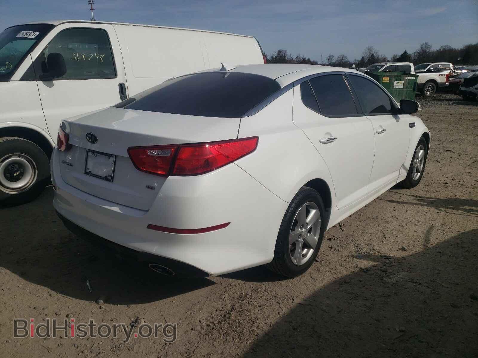 2015 KIA OPTIMA - VIN: 5XXGM4A76FG390034 - Фото 4