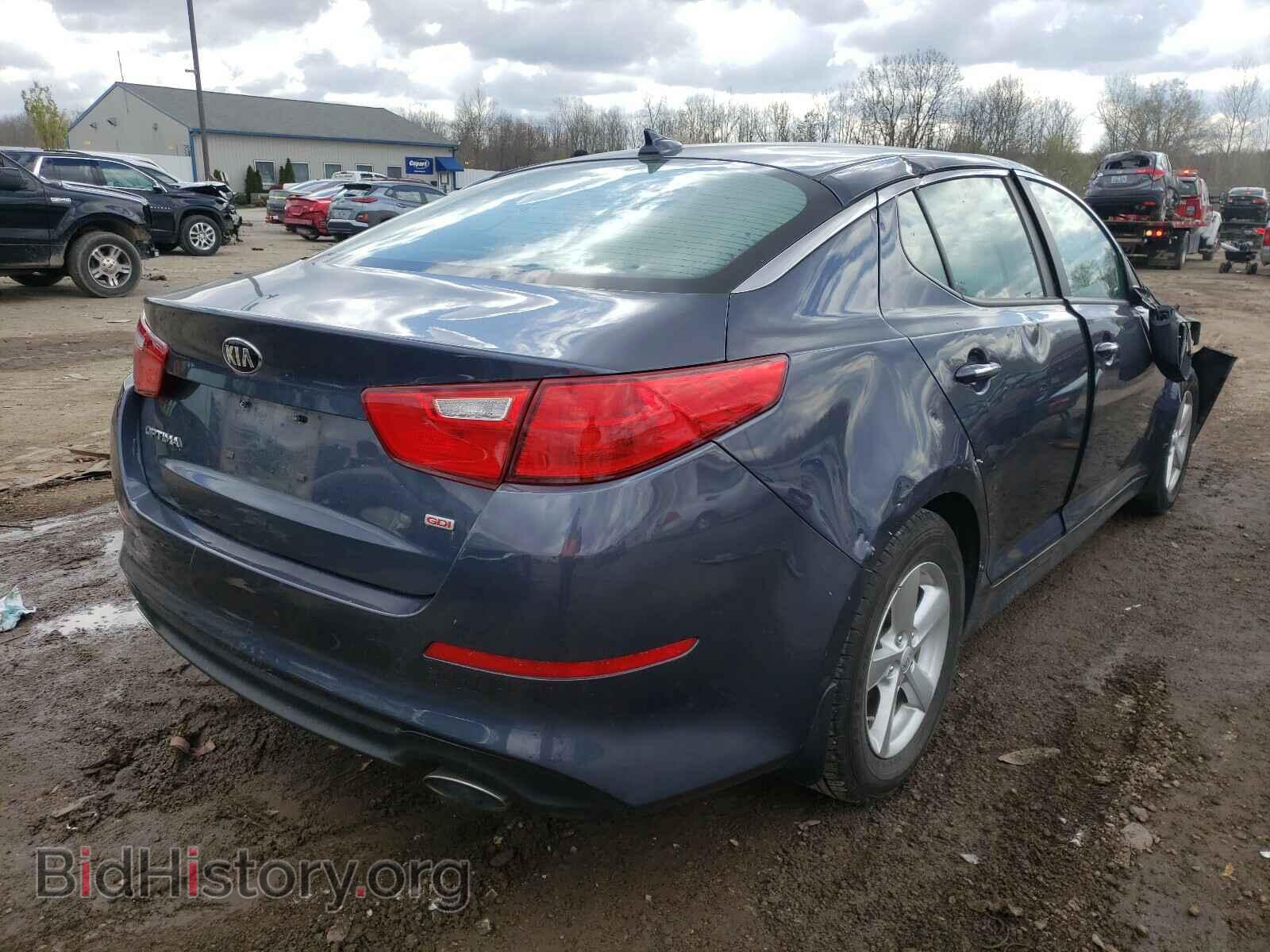 2015 KIA OPTIMA - VIN: KNAGM4A72F5593911 - Photo 4