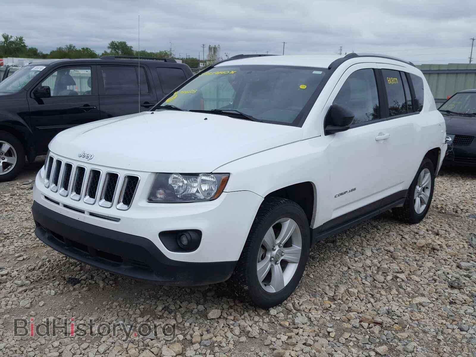2016 JEEP COMPASS - VIN: 1C4NJDBB3GD784203 - Фото 2