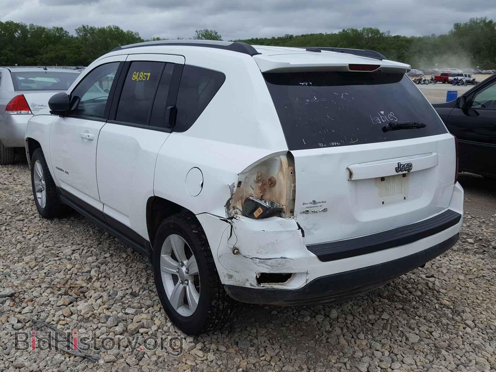 2016 JEEP COMPASS - VIN: 1C4NJDBB3GD784203 - Фото 3