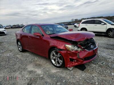 2010 Lexus IS IS 250, red — VIN JTHBF5C25A5123894, Copart