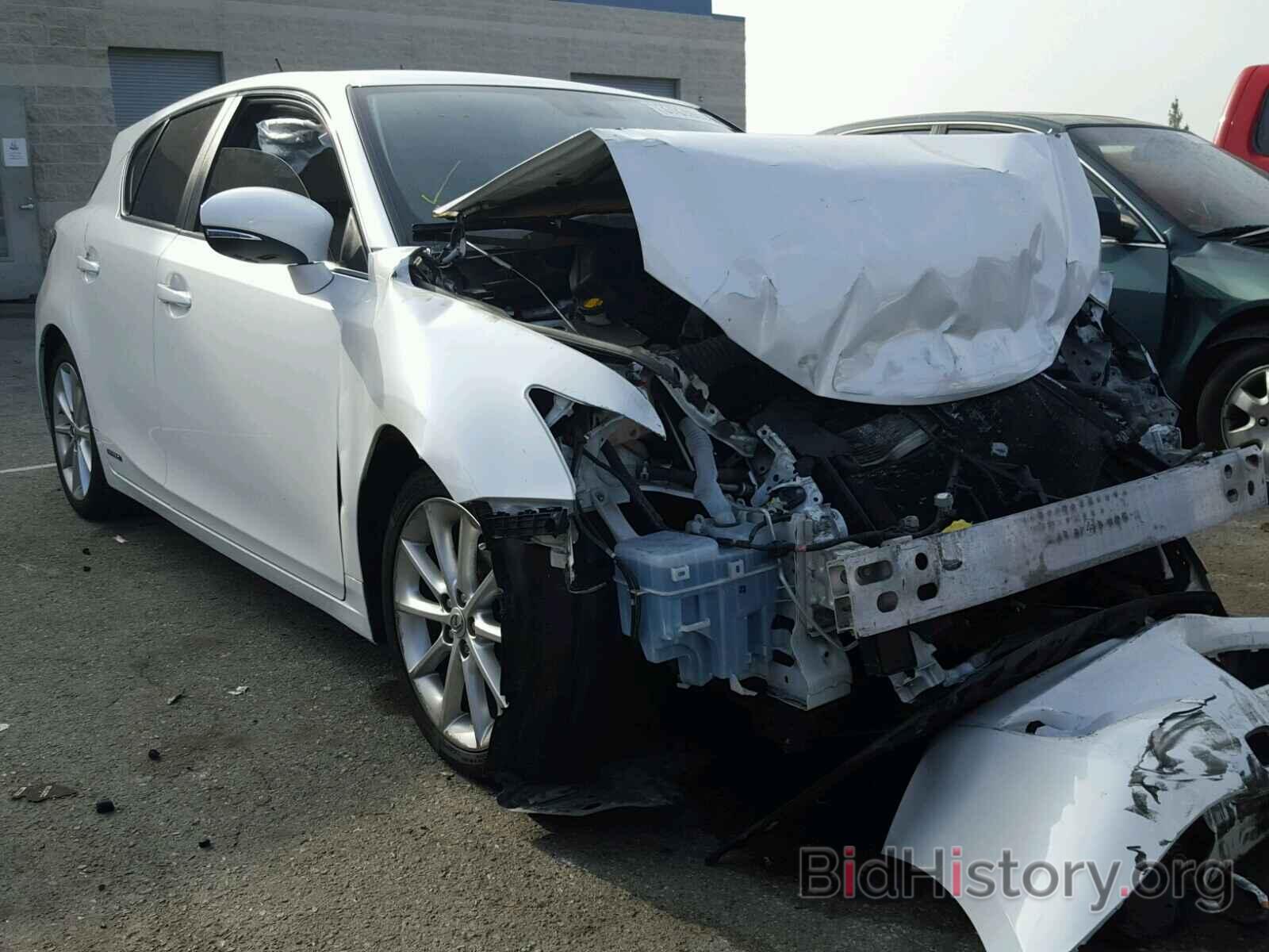 Photo JTHKD5BHXC2082338 - LEXUS CT 200 2012