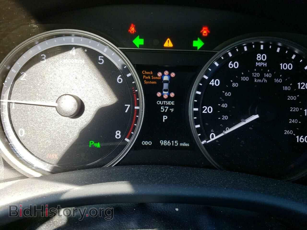 2014 LEXUS GS350 - VIN: JTHBE1BL3E5043361 - Фото 9