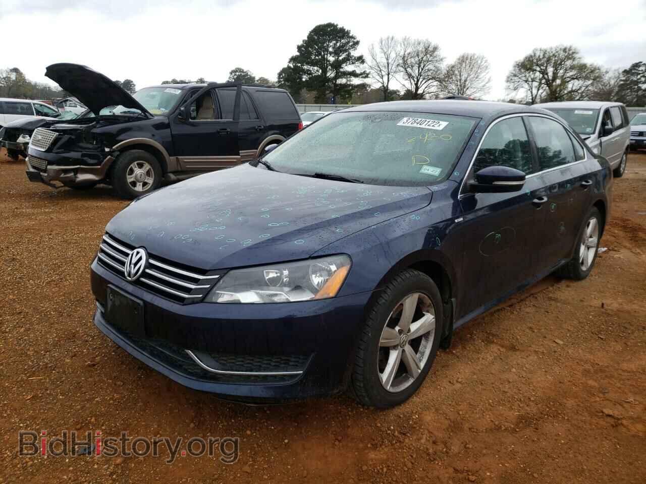 2014 VOLKSWAGEN PASSAT - VIN: 1VWAS7A32EC052460 - Фото 2