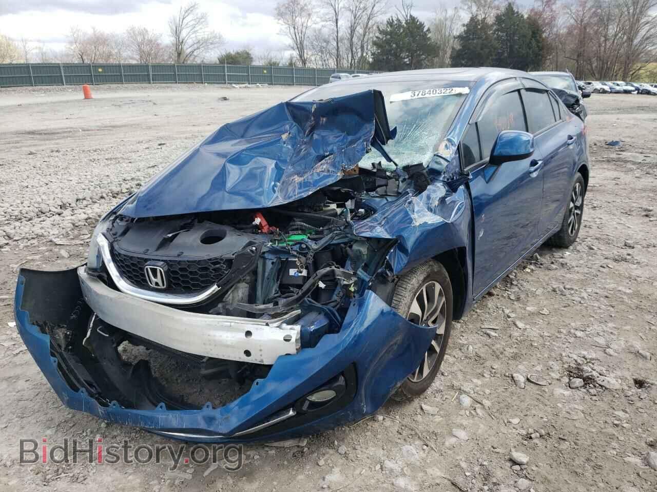 2013 HONDA CIVIC - VIN: 19XFB2F91DE246560 - Фото 2