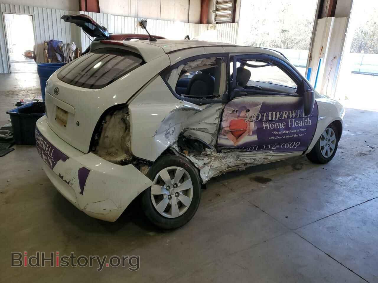 2008 HYUNDAI ACCENT - VIN: KMHCM36C78U068395 - Фото 3