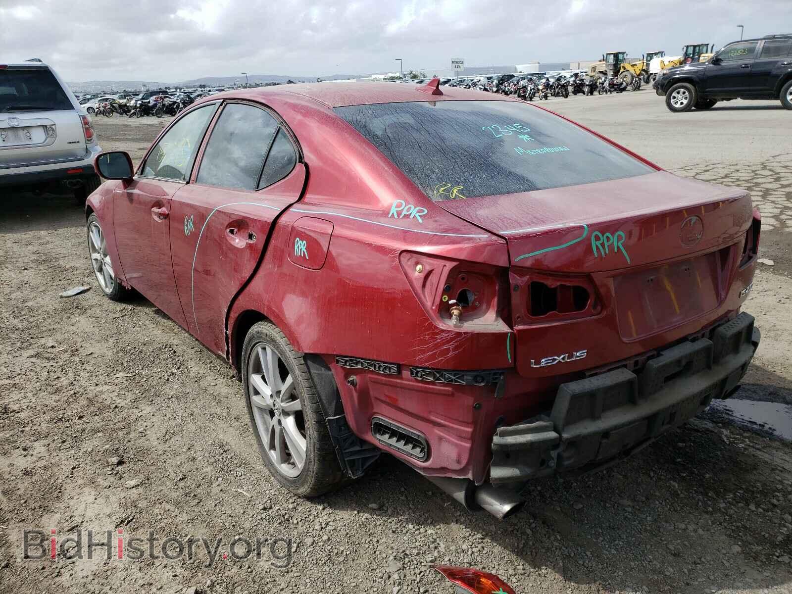 2007 LEXUS IS - VIN: JTHBK262575035152 - Photo 3