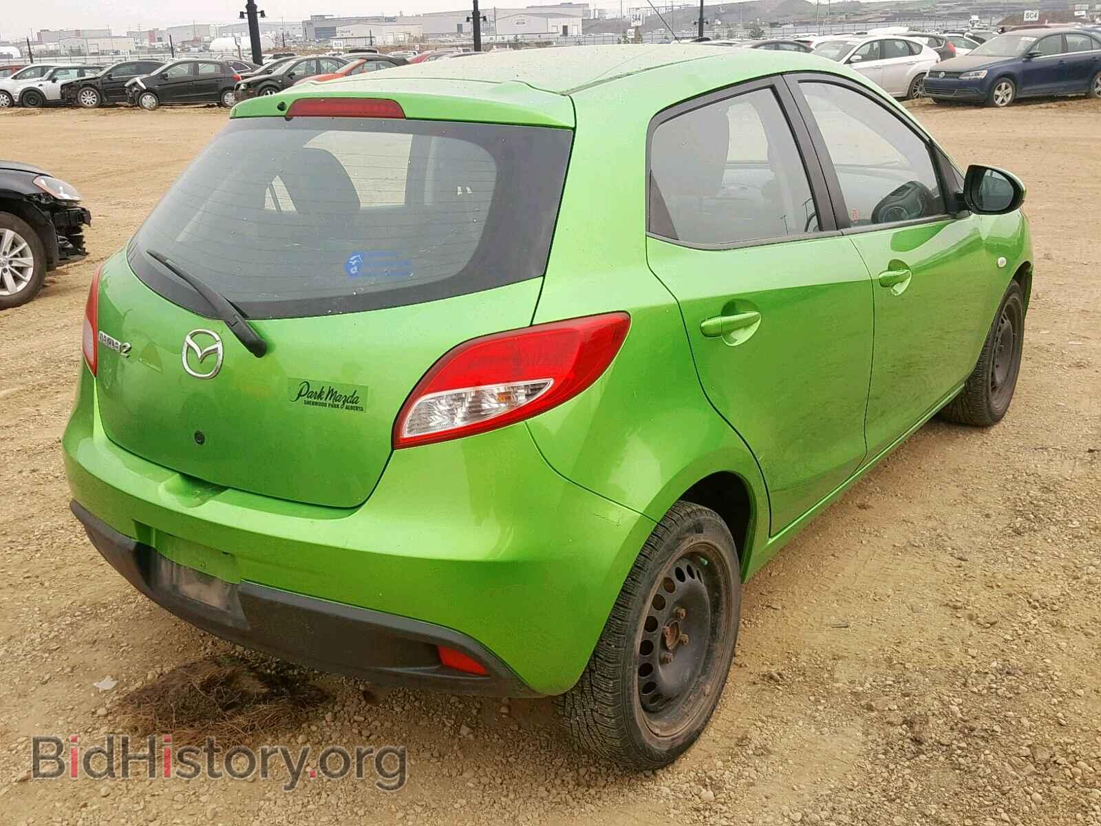 2011 MAZDA 2 - VIN: JM1DE1HY7B0103020 - Фото 4