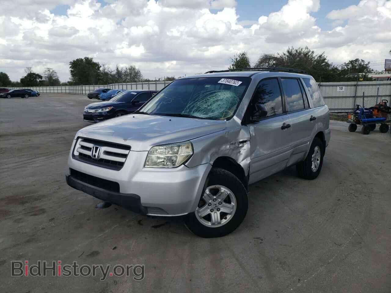 2006 HONDA PILOT - VIN: 5FNYF28156B035461 - Фото 2
