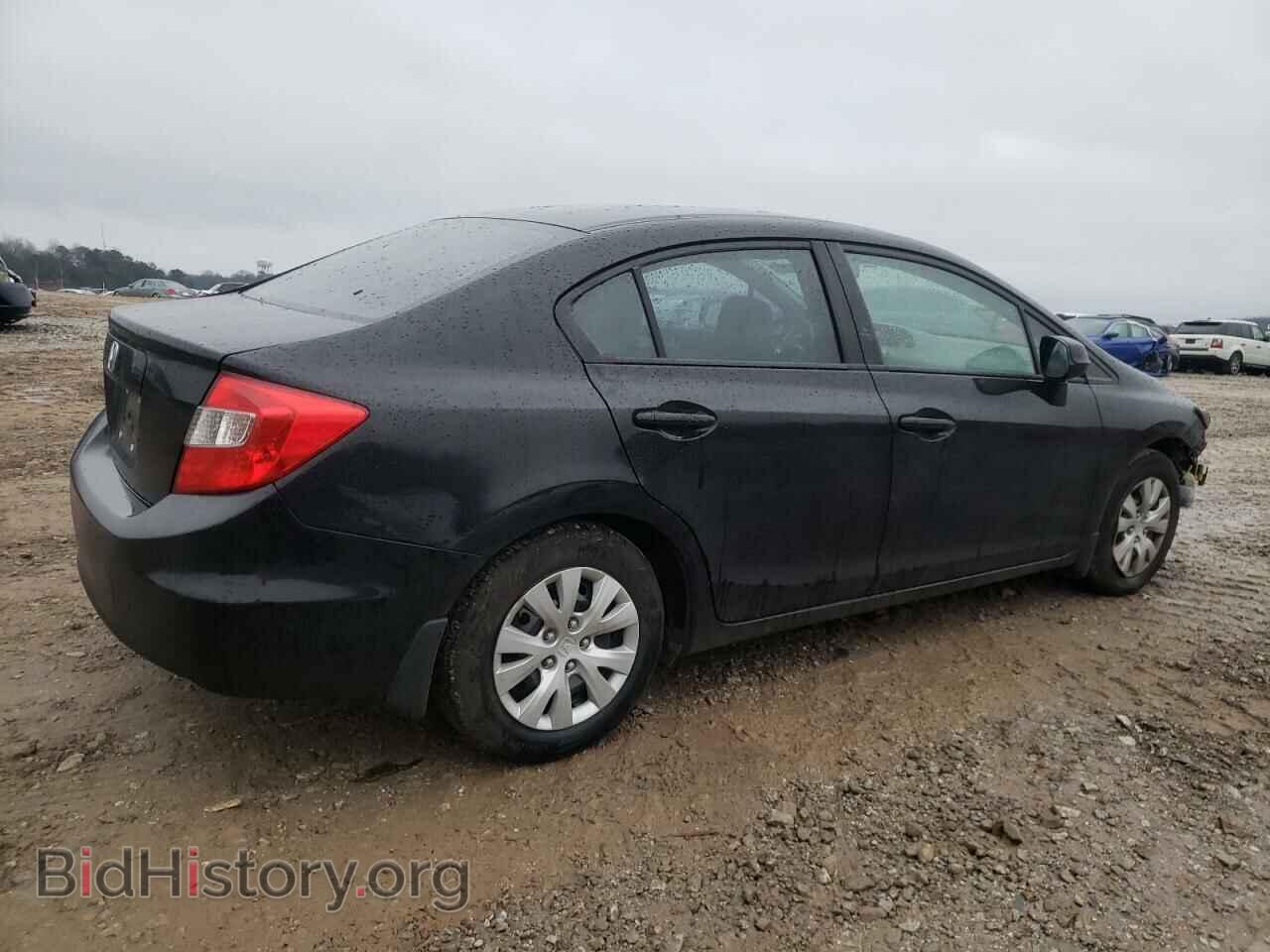 2012 HONDA CIVIC - VIN: 19XFB2F54CE033145 - Фото 3