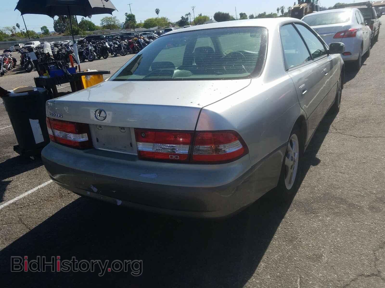 2001 LEXUS ES300 - VIN: JT8BF28G810321093 - Фото 4
