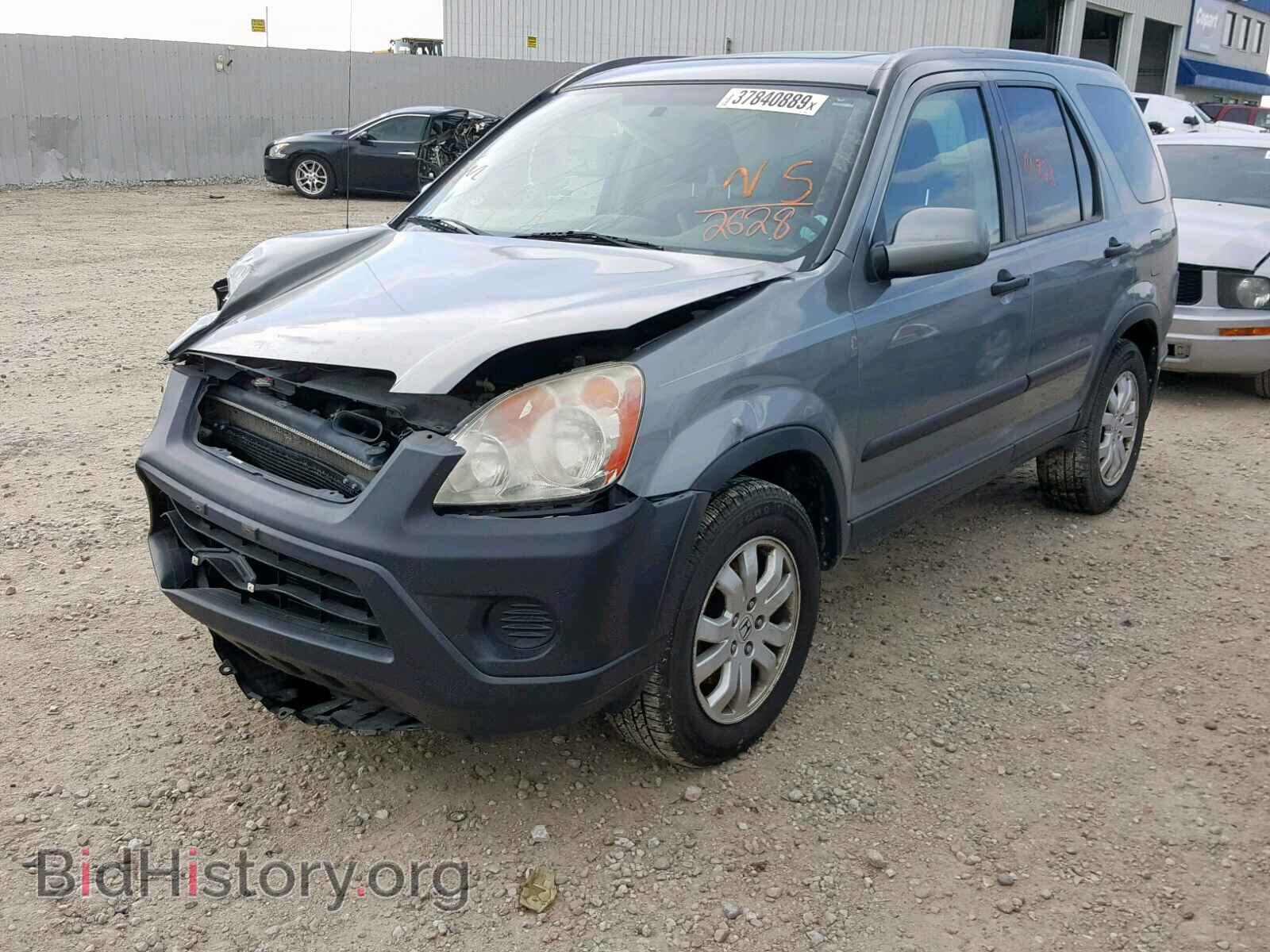 2006 HONDA CR-V EX - VIN: SHSRD78836U402628 - Фото 2