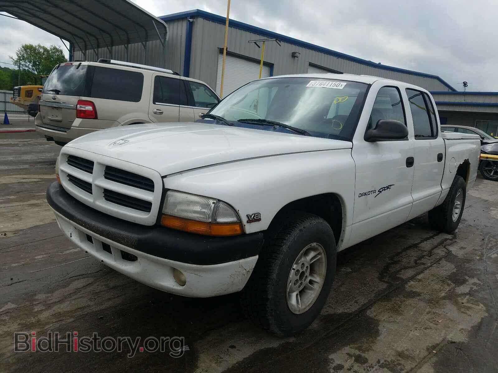 2000 DODGE DAKOTA - VIN: 1B7GL2AN2YS743111 - Фото 2