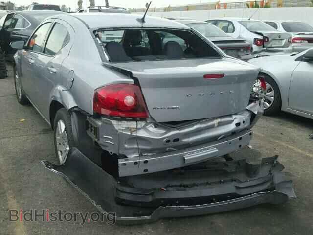 2014 DODGE AVENGER - VIN: 1C3CDZAB4EN203011 - Фото 3