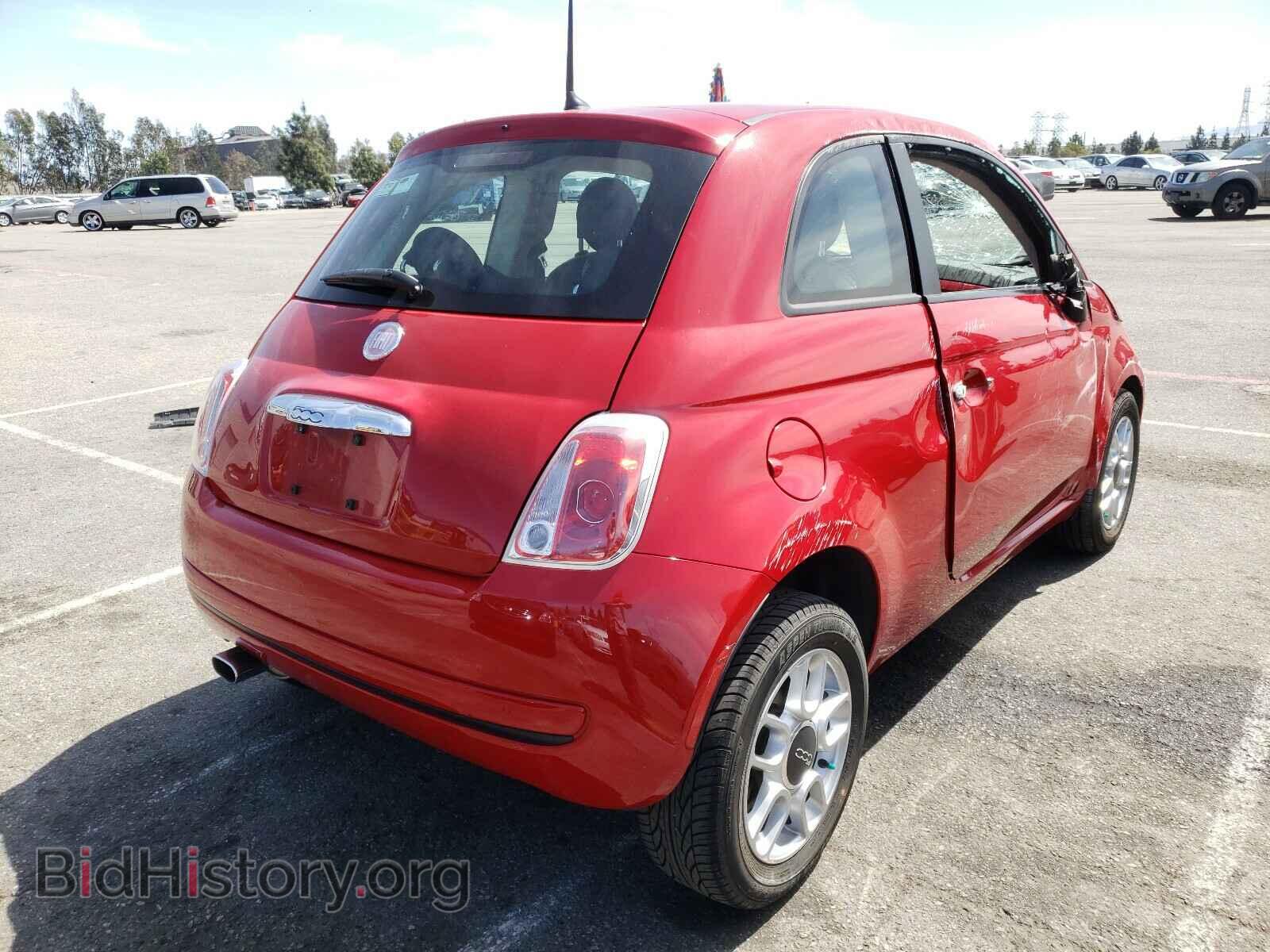 2013 FIAT 500 - VIN: 3C3CFFAR1DT553877 - Фото 4