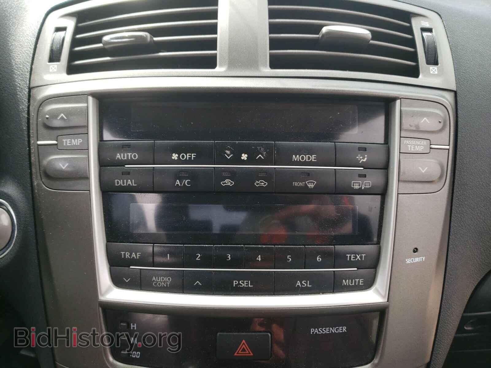 2008 LEXUS IS - VIN: JTHCK262182022907 - Фото 9