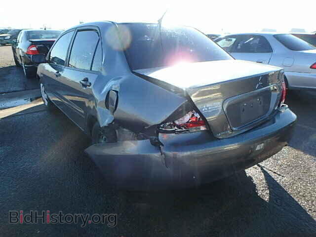 2006 MITSUBISHI LANCER - VIN: JA3AJ26E76U017085 - Фото 3