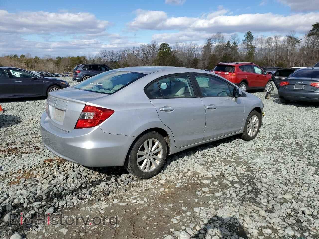 2012 HONDA CIVIC - VIN: 19XFB2F92CE332412 - Фото 3
