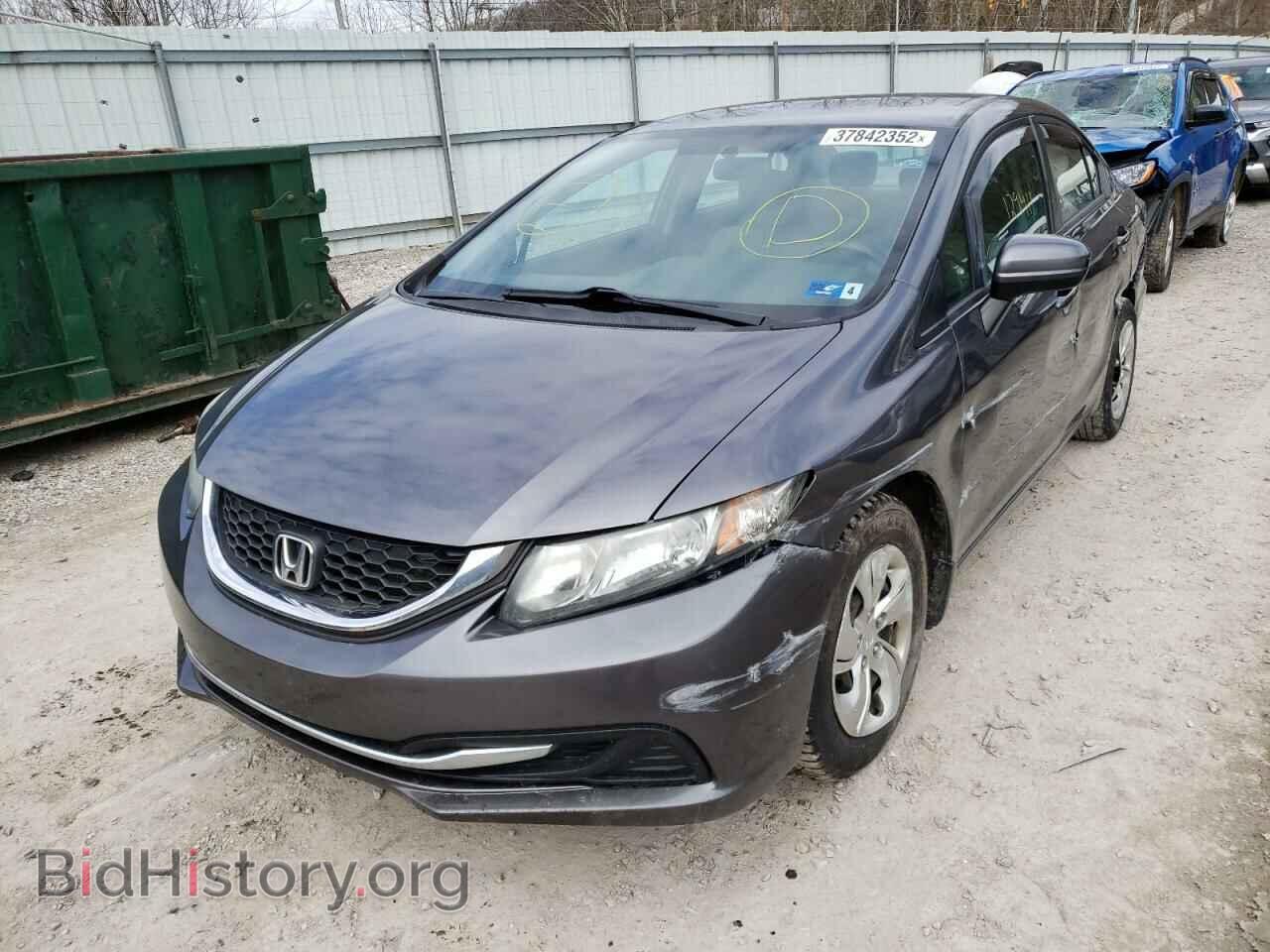 2014 HONDA CIVIC - VIN: 19XFB2F50EE009167 - Фото 2